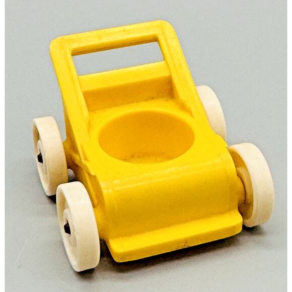 Vintage Fisher Price Little People Baby Stroller‎ Wagon Vehicle Toy Lot Of 3 - Picture 5 of 11